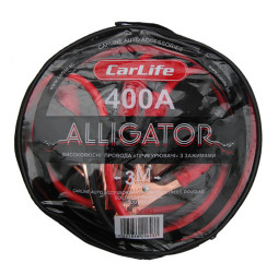 Провода для прикуривания (пусковые) 400 А 3.0 м (до -40С) ALLIGATOR BC643 Carlife