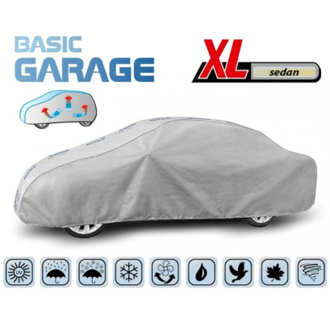 Тент автомобильный "XL" Kegel Basic Garage Polyester 4.72х1.36х1.48м седан 5-3964-241-3021