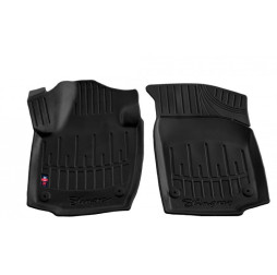 3D Коврики в салон резиновые Seat Toledo 2012-2019 2шт передние Stingray des 2020
