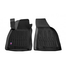 3D Коврики в салон резиновые Audi A4 (B6) 2000-2006/A4 (B7) 2004-2008 2шт передние Stingray des 2020