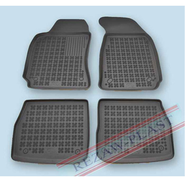 Килимки в салон гумові Skoda Superb 2001-2008 Rezaw-Plast RP 200207