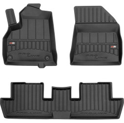 3D Коврики в салон резиновые Peugeot 3008 2009-2016 Frogum 3D427273
