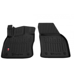 3D Коврики в салон резиновые VW Caddy 2020 2шт передние Stingray des 2020