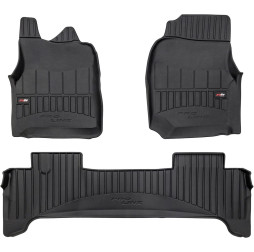 3D Коврики в салон резиновые Toyota Land Cruiser 100 1998/Lexus LX 470 1998-2007 Frogum 3D428508