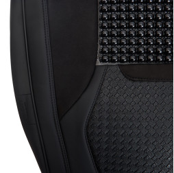 Чехлы универсальные  "5D" EKO черные VOIN V-8888 Bk (2 шт) передние