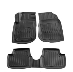 3D Коврики в салон резиновые Peugeot 2008 2013-2019 2шт передние Stingray des 2020