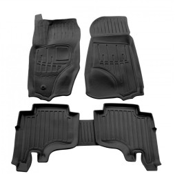 3D Коврики в салон резиновые Jeep Grand Cherokee 2005-2010 5шт Stingray des 2020