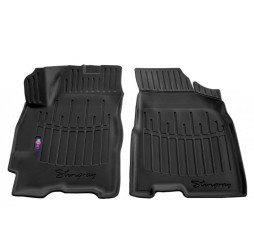 3D Коврики резиновые Chery Tiggo 2 2017 2шт передние Stingray des 2020 