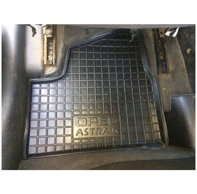 Килимки в салон гумові Opel Astra G 1998-2009 Avto-Gumm