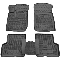 Коврики в салон резиновые Renault Logan 2004-2012 седан Avto-Gumm