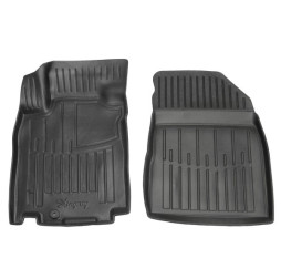 3D Коврики в салон резиновые Nissan Tiida 2004-2011 2шт передние Stingray des 2020