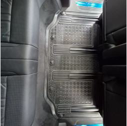 Коврики в салон резиновые Zeekr 009 2-3ряд из 2-х частей 6 мест Avto-Gumm