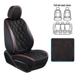 Чехлы универсальные  "5D" EKO черные VOIN V-8890Bk/Rd Чехлы универсальные  "5D" EKO черные VOIN V-8890Bk/Rd